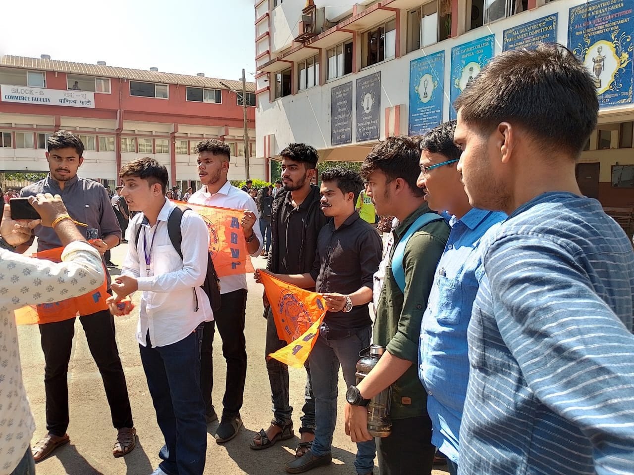 ABVP Goa demands immediate induction of students’ council St. Xavier’s College